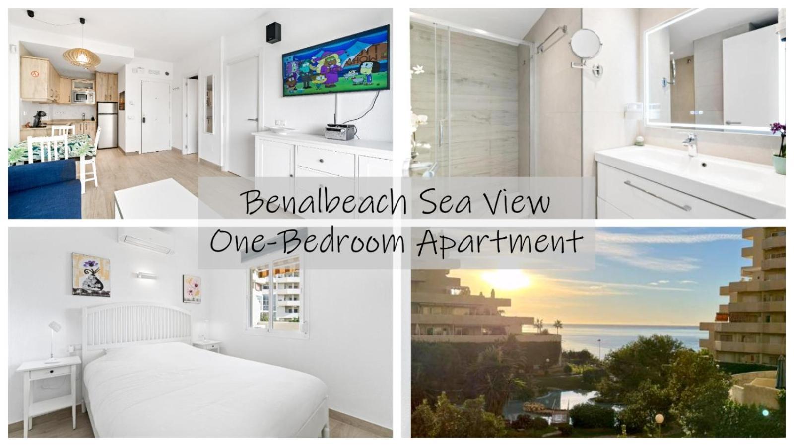 Benalbeach Sea View 24H Entry Benalmádena Kültér fotó